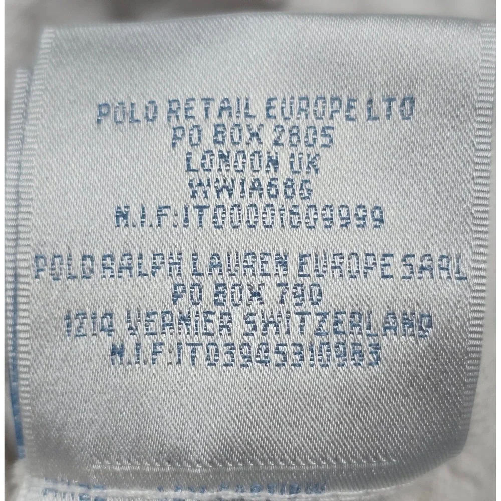 Ralph Lauren White Ruffle Diaper Cover Bloomers Baby Girl 3M Cotton Pique Knit